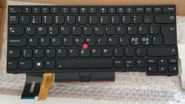 Lenovo Clavier pour Lenovo Thinkpad T480s/E480/L480, Noir