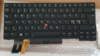 Lenovo Clavier pour Lenovo Thinkpad T480s/E480/L480, Noir Lenovo Clavier pour Lenovo Thinkpad T480s/E480/L480, Noir