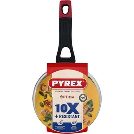 Pyrex Casserole avec couvercle - Réf. 1455030 - Antiadhésif ultra résistant - 16 cm - Sans PFAS