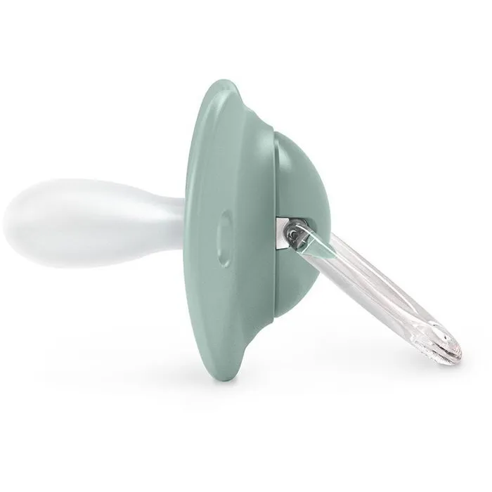 Suavinex Birdies SX Pro Lot de 2 Sucettes Symétriques pour Bébé 18 Mois et Plus - Tétine Respectant le Développement Buccodentaire - Vert