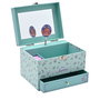 Disney Coffret à bijoux musical Jasmine de Disney Princesses avec tiroir et mélodie - Motif floral - Pour collectionneuses