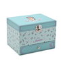 Disney Coffret à bijoux musical Jasmine de Disney Princesses avec tiroir et mélodie - Motif floral - Pour collectionneuses