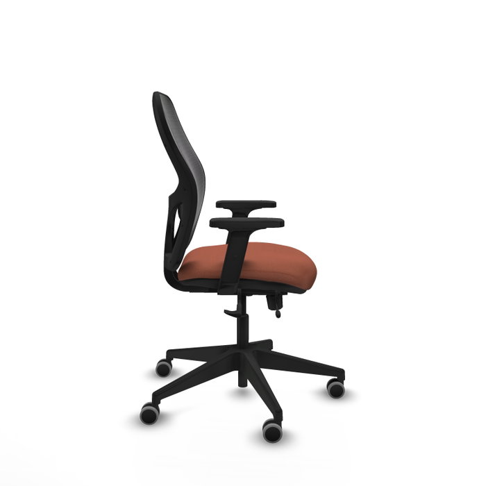 PIQUERAS Y CRESPO Chaise Alocén Synchrone Traslack Marron et Noir