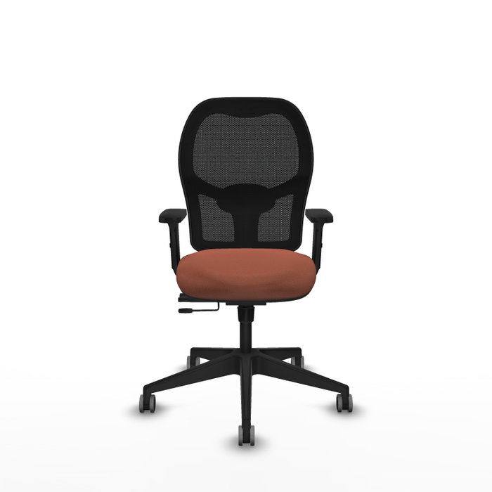 PIQUERAS Y CRESPO Chaise Alocén Synchrone Traslack Marron et Noir