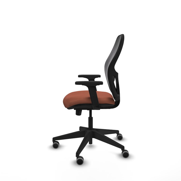PIQUERAS Y CRESPO Chaise Alocén Synchrone Traslack Marron et Noir