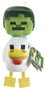 Mattel Peluche Minecraft Chicken Jockey 20 cm – Jouet en peluche super doux pour enfants dès 3 ans, multilingue
