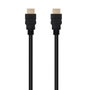 Nanocable 10.15.3802 Câble HDMI 2.0 4K 2 m, Noir, Macho-Macho