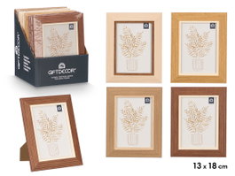 GIFTDECOR Lot de 24 cadres photo relief 13x18 cm assortis