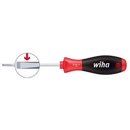 Wiha 302 Destornillador Plano Recto SoftFinish Varilla RT 5.5x125mm