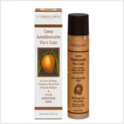 L´ERBOLARIO SOLAR crème autobronzante jus de mangue 100ml L´ERBOLARIO SOLAR crème autobronzante jus de mangue 100ml