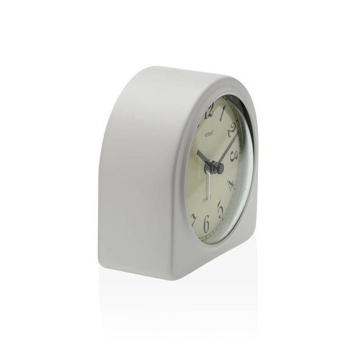 Horloge de table Versa Luxa Blanc