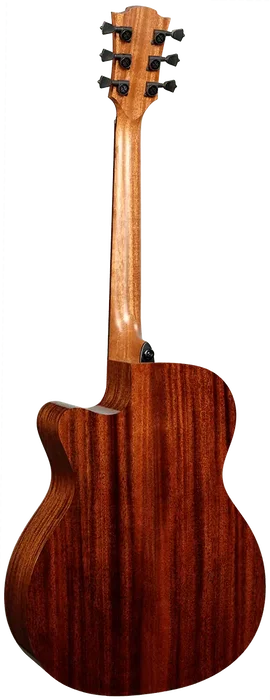 LAG Guitare Acoustique Auditorium Slim Cutaway Tramontane 118 A/E - Shadow Brown