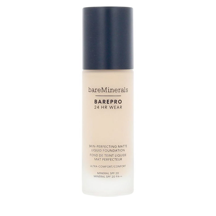 Bare Minerals BAREPRO 24HR WEAR Fond de Teint Liquide Mat SPF20 Fair 10 Warm