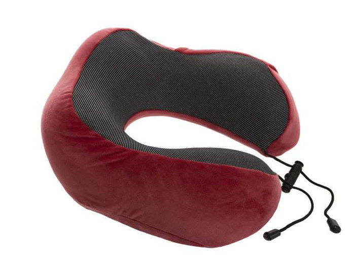 Creaciones Llopis Coussin de voyage ergonomique, 6 couleurs assorties 30x30 cm