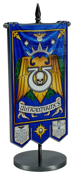 AAA Merchandise Bannière de bureau Ultramarines Chapter Warhammer 40,000 AAA Merchandise Bannière de bureau Ultramarines Chapter Warhammer 40,000