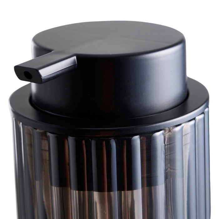 Day Distributeur de savon en verre et plastique (75x75x125 mm)​