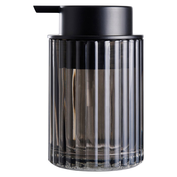 Day Distributeur de savon en verre et plastique (75x75x125 mm)​