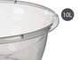 Kipit Boîte de Rangement Multiusage Plastique Transparent 10L 37x14x37 cm (Set de 50)