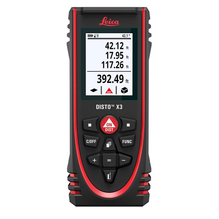 Télémètre Leica Geosystems Disto X3-1 0,05-150 M Télémètre Leica Geosystems Disto X3-1 0,05-150 M