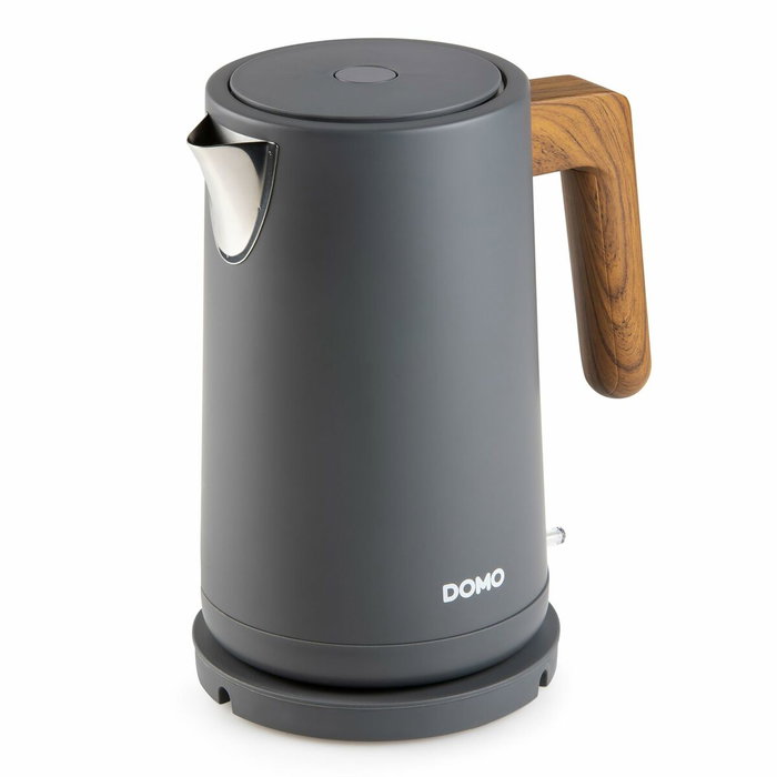 Domo Bouilloire électrique DO9268WK Noir et bois, 1,7 L Domo Bouilloire électrique DO9268WK Noir et bois, 1,7 L