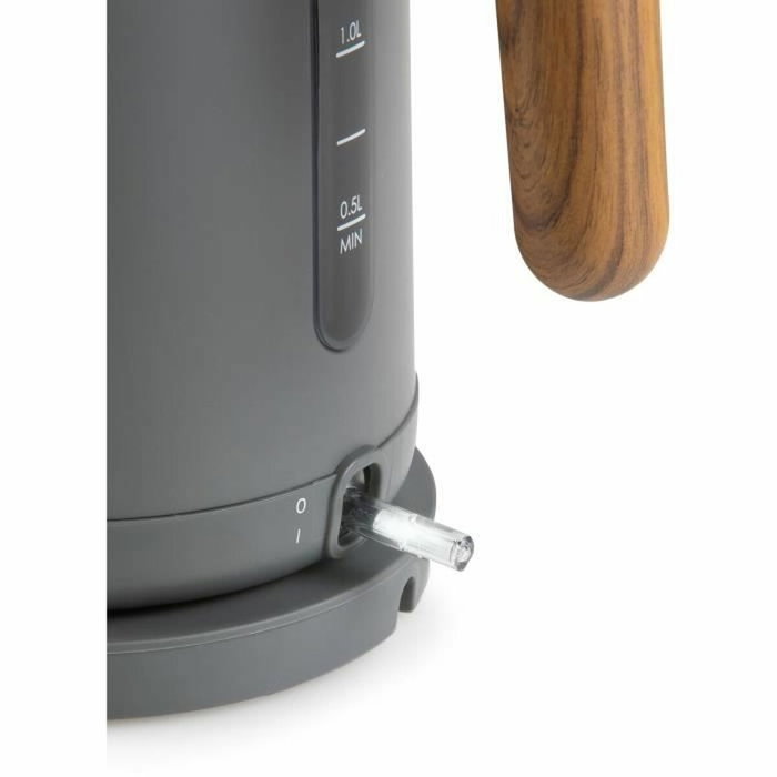 Domo Bouilloire électrique DO9268WK Noir et bois, 1,7 L Domo Bouilloire électrique DO9268WK Noir et bois, 1,7 L