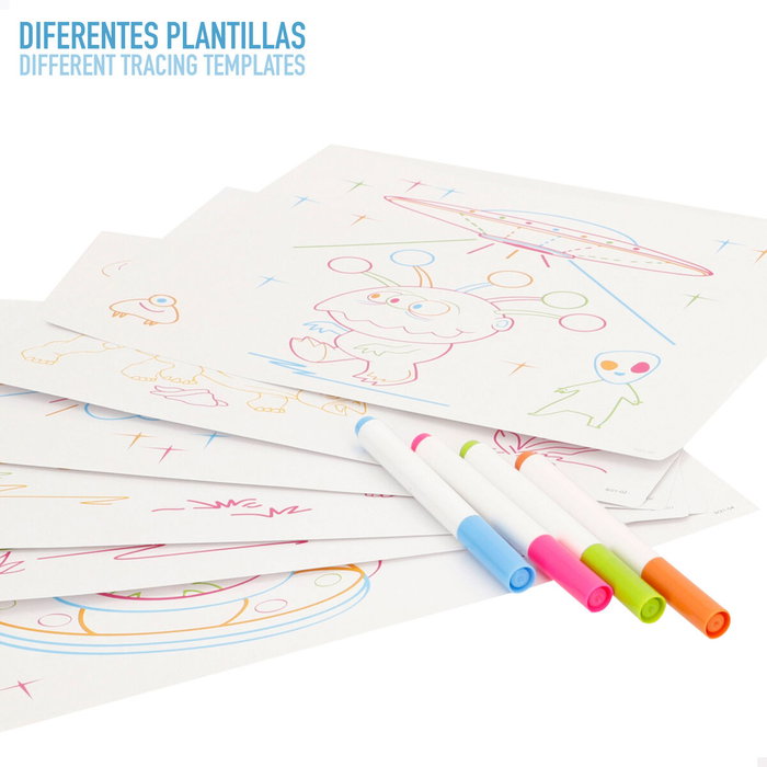 Kit de Dessin Colorbaby (4 Unités) (12 Pièces)