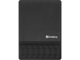 Sandberg Tapis de souris ergonomique avec support de poignet en mousse mémoire, antidérapant - modéle Square