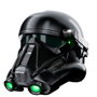 Hasbro Star Wars The Black Series - Casque Death Trooper Imperial Premium Electronique avec LED Avancées, Article Cosplay, Des 14 ans