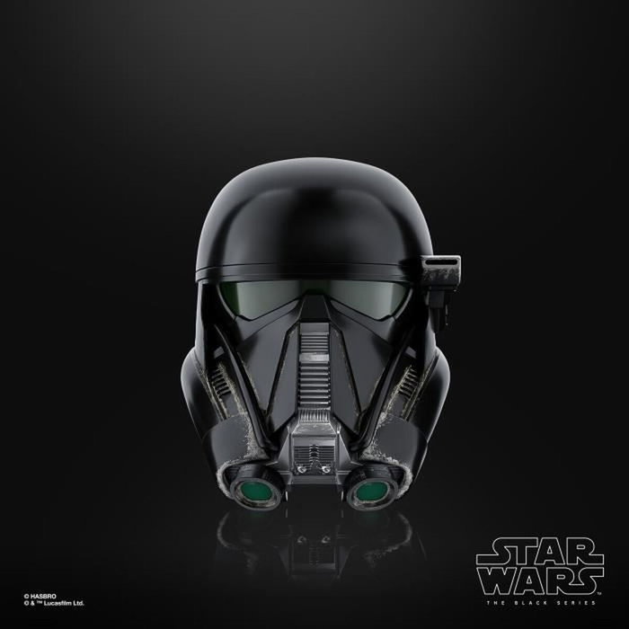 Hasbro Star Wars The Black Series - Casque électronique Death Trooper Impérial
