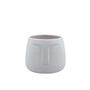 Macetero Caras Cerámico Moa Vinthera 10,5x10,5 cm (6 Unidades)