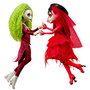 MATTEL Set de 2 Poupées Beetlejuice et Lydia Deetz Monster High Skullector avec Accessoires et Certificat