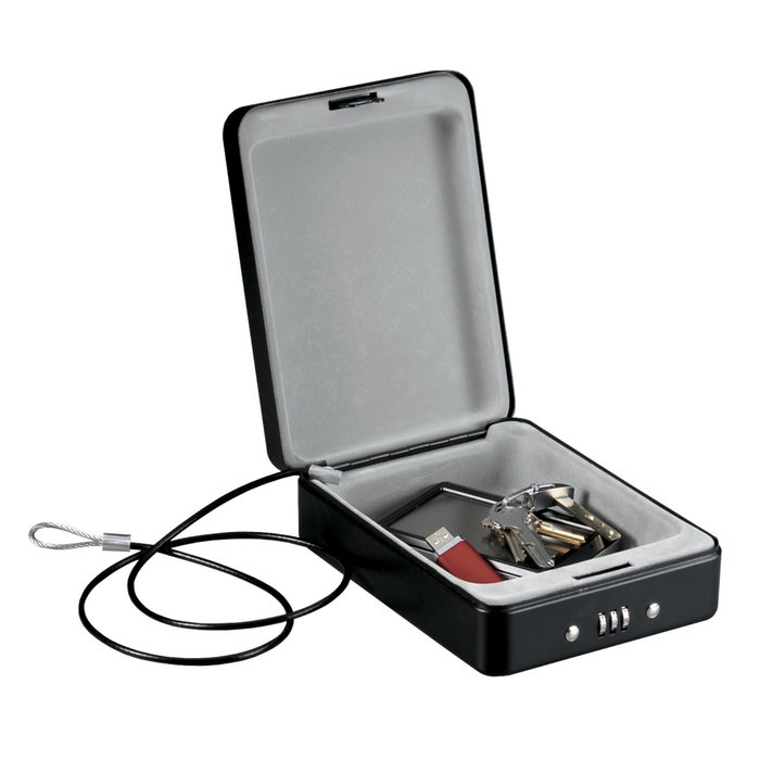 Master Lock Coffret de Sécurité Portable P005CEURBLKHRO Noir Master Lock Coffret de Sécurité Portable P005CEURBLKHRO Noir