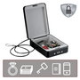 Master Lock Coffret de Sécurité Portable P005CEURBLKHRO Noir