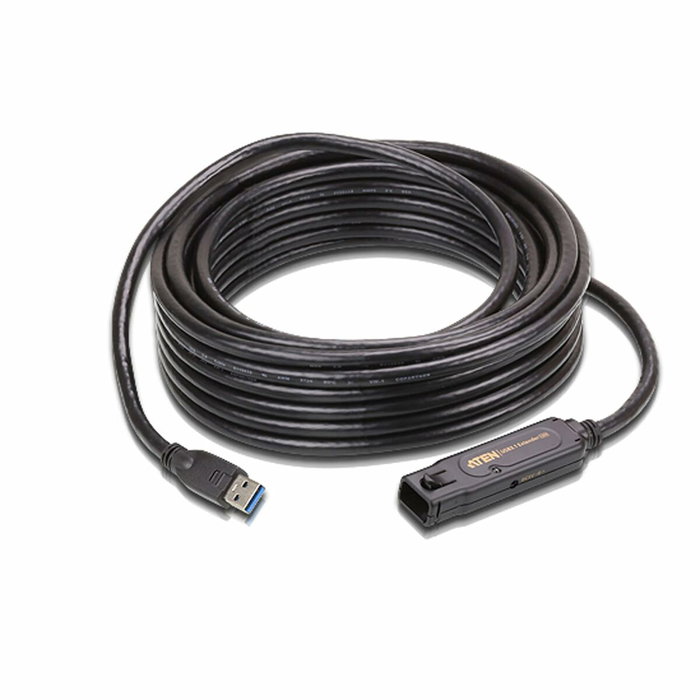 Câble Micro USB Aten UE3310-AT-G Noir 10 m