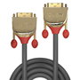 Lindy Câble DVI-D Single Link Gold Line 20 m - Haute performance, blindage triple, connecteurs en or 24 carats, jusqu'à 1920x1200@60Hz