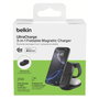 Belkin WIZ037KQ UltraCharge Base de charge Qi2 25W Noir