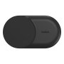 Belkin WIZ037KQ UltraCharge Qi2 Base de Charge Sans Fil 25W Noir - Chargeur 3-en-1 Magnétique