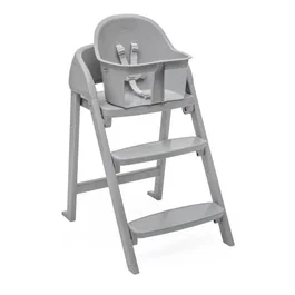 Chicco Chaise Haute Évolutive 3 en 1 Crescendo Lite - Chaise Enfant puis Adulte, Fixation Facile dès 6 Mois, Milan Mist