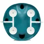 THERMOBABY Anneau de bain Aquababy - Anneau de sécurité vert émeraude pour bébé de 7 à 16 mois - Fabriqué en France