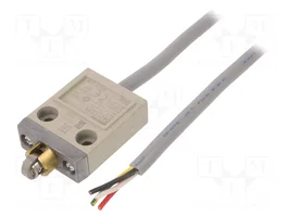 OMRON D4C-1203 Interrupteur de fin de course SPDT avec rouleau métallique transversal Ø12mm