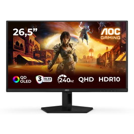 AOC Q27G41ZDF Moniteur Gaming QD-OLED 27" QHD 240Hz HDR10 G-Sync Compatible