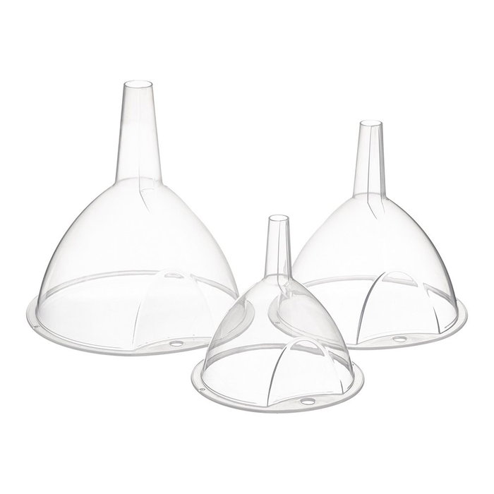 Entonnoir Secret de Gourmet Transparent Plastique (3 Pièces) Entonnoir Secret de Gourmet Transparent Plastique (3 Pièces)