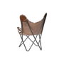 DKD Home Decor Fauteuil Marron Blanc