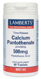 LAMBERTS Pantothénate de Calcium 500 mg, 60 comprimés