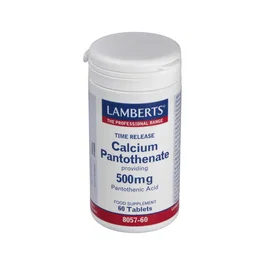 LAMBERTS Pantoténate de Calcium 500 mg 60 comprimés