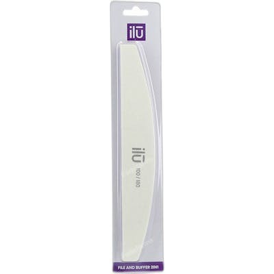 T4B ILU 100180 - Lime et polissoir pour ongles 2 en 1 avec manche ergonomique T4B ILU 100180 - Lime et polissoir pour ongles 2 en 1 avec manche ergonomique