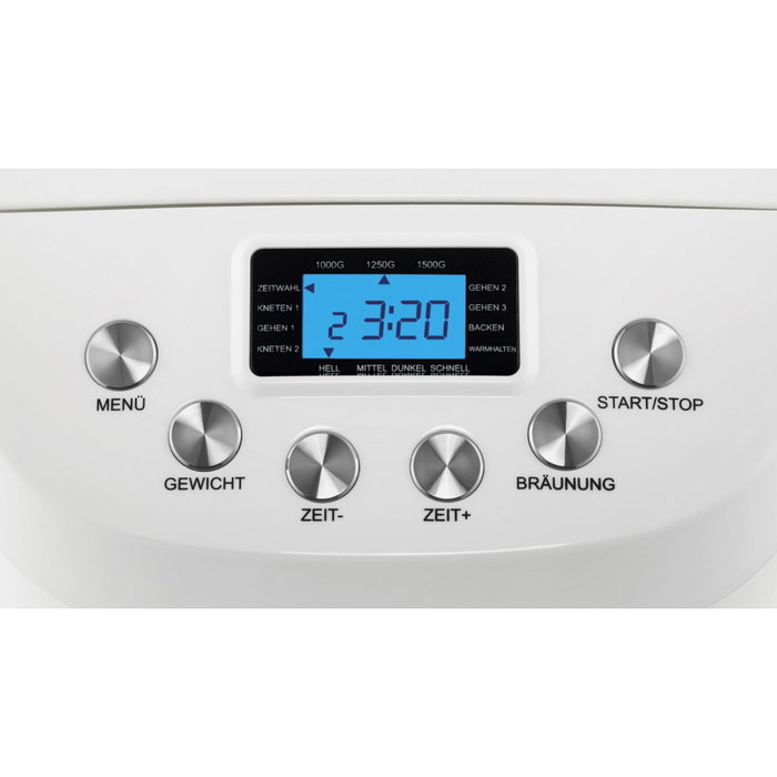 Unold BACKMEISTER Big White machine à pain blanche Unold BACKMEISTER Big White machine à pain blanche