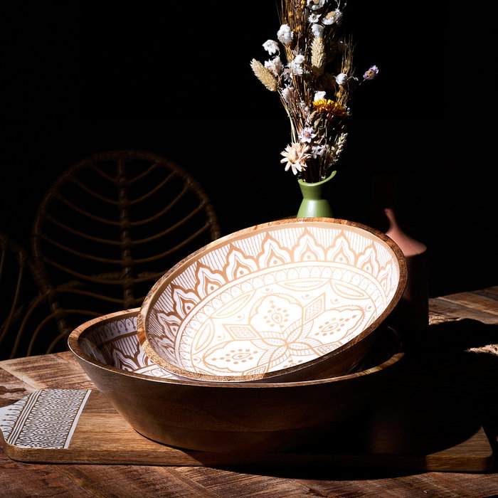 Home Deco Factory Ensaladera Dune Terrac 28 cm