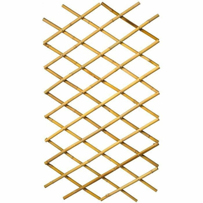 Nature Treillis extensible en bambou 70 x 180 cm Marron