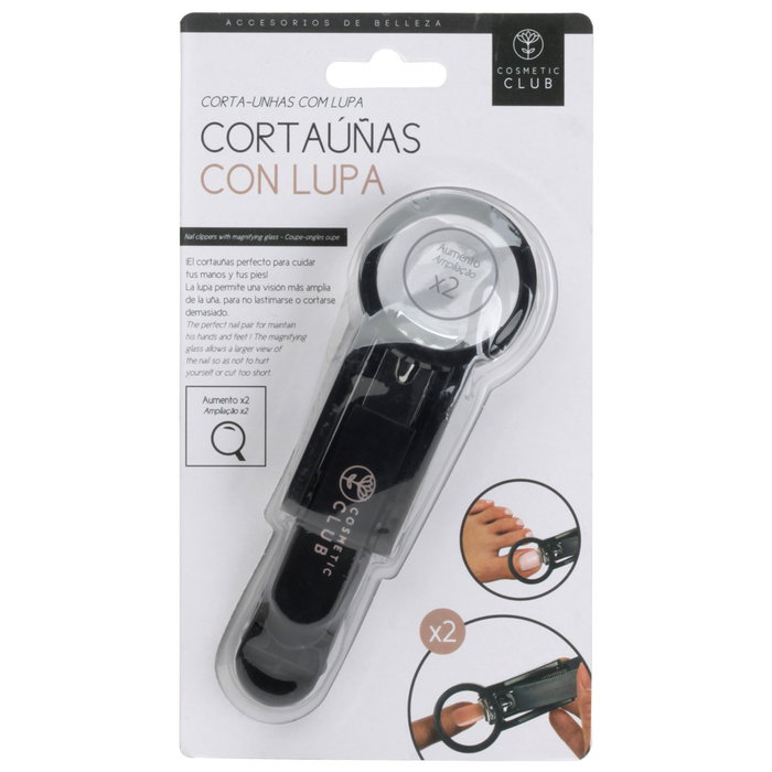 Cosmetic Club Cortaúñas avec loupe Cosmetic Club Cortaúñas avec loupe
